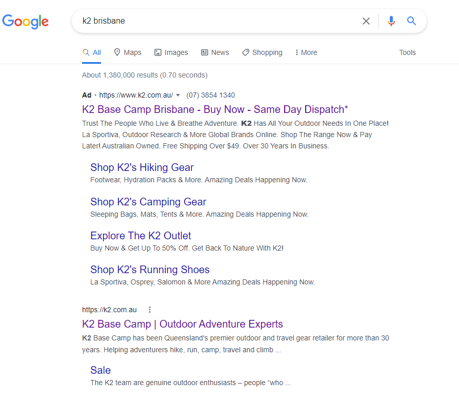 Paid ads before listing