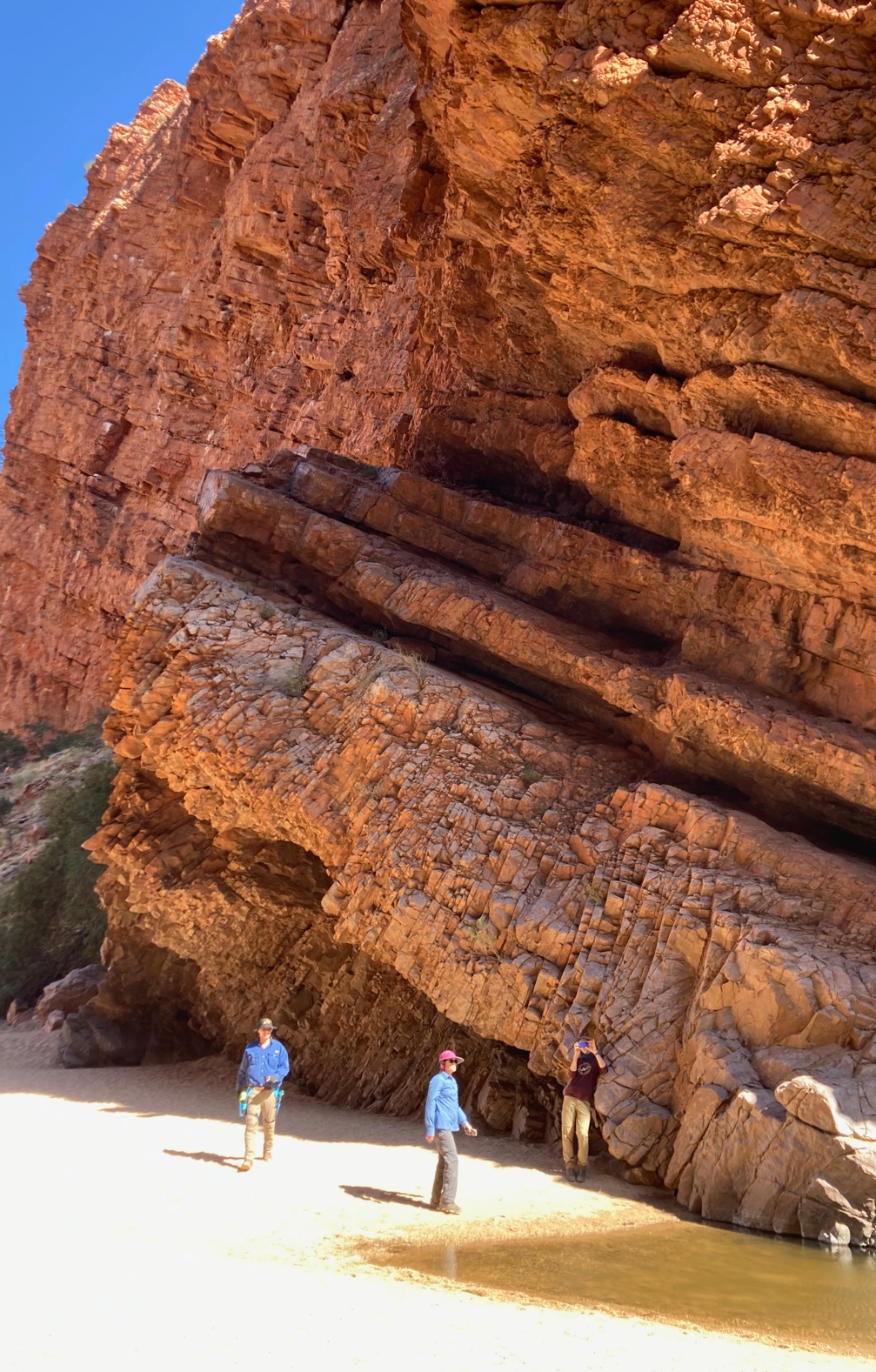 The red rocks of Simpsons Gap