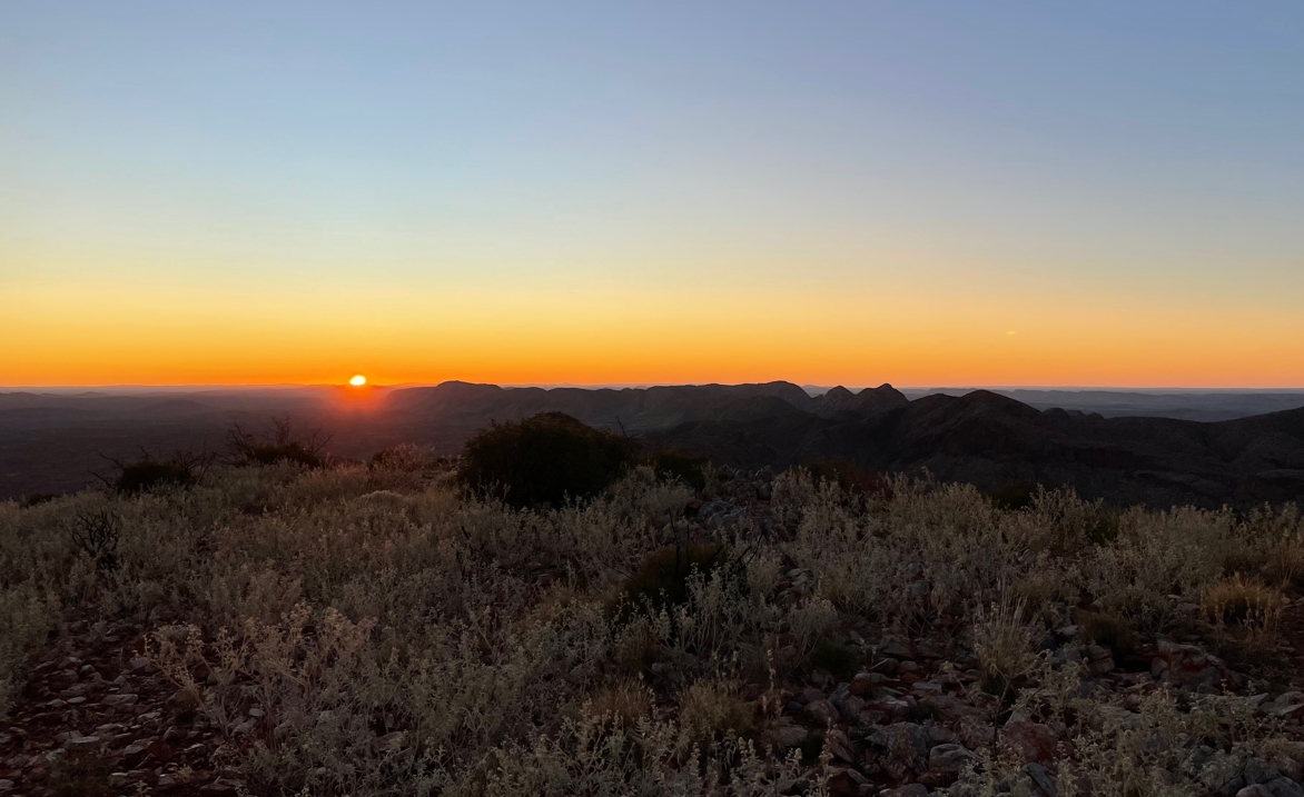 Sunrise at Brinkley.