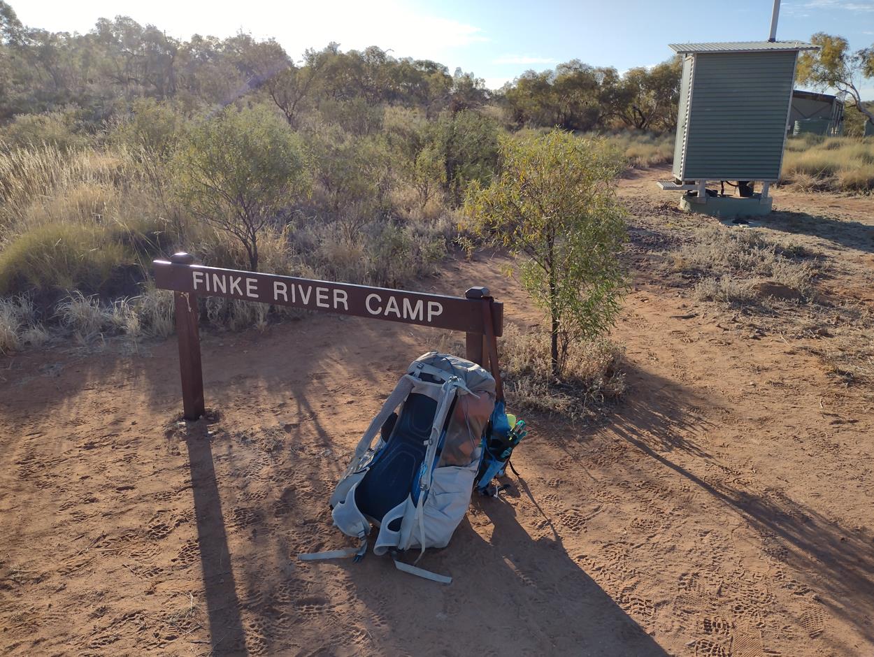 Pack down in order to use the facilities before heading out.