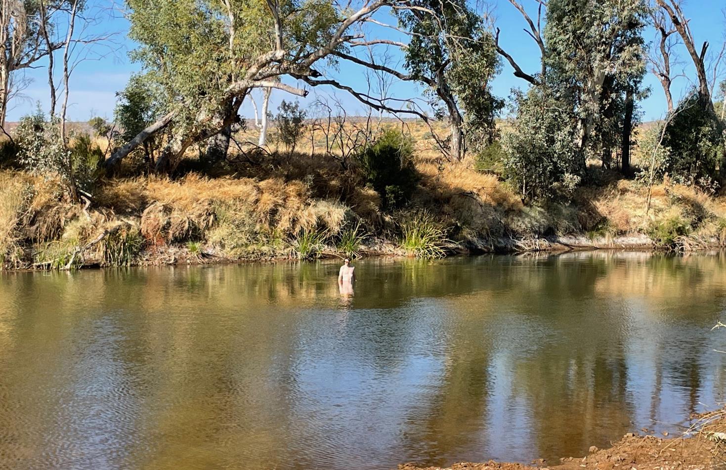 Me following Fraser's lead. A nice demonstration of the wide contrast range of Phil's iPhone.