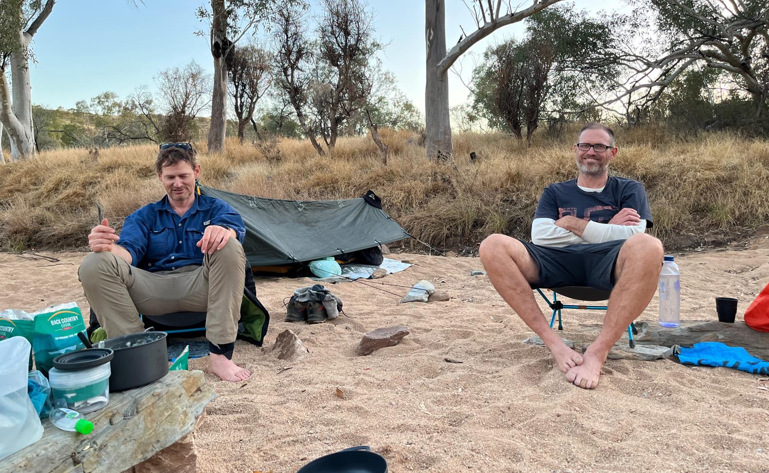 The looks say it all. It is nice to be done.